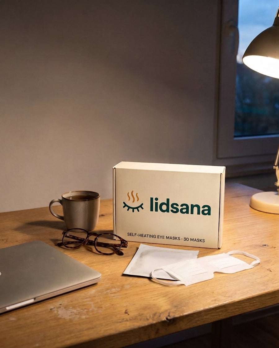 Lidsana box on a desk